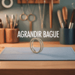 atelier bijoux agrandir bague coussin outils