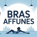 Silhouettes personnes exercices bras doux illustration moderne