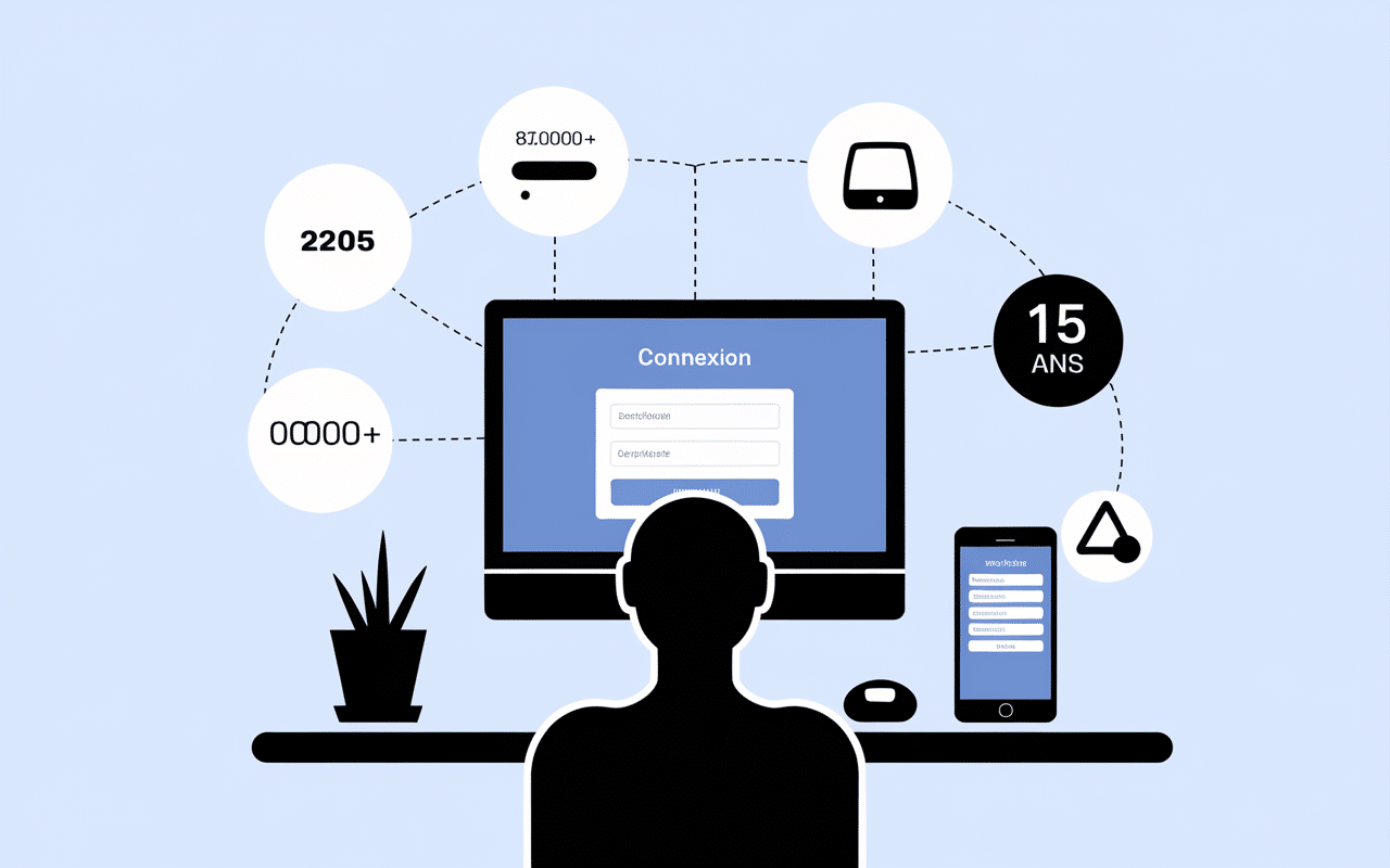 Connexion Savoir Maigrir avec formulaire authentification et chiffres