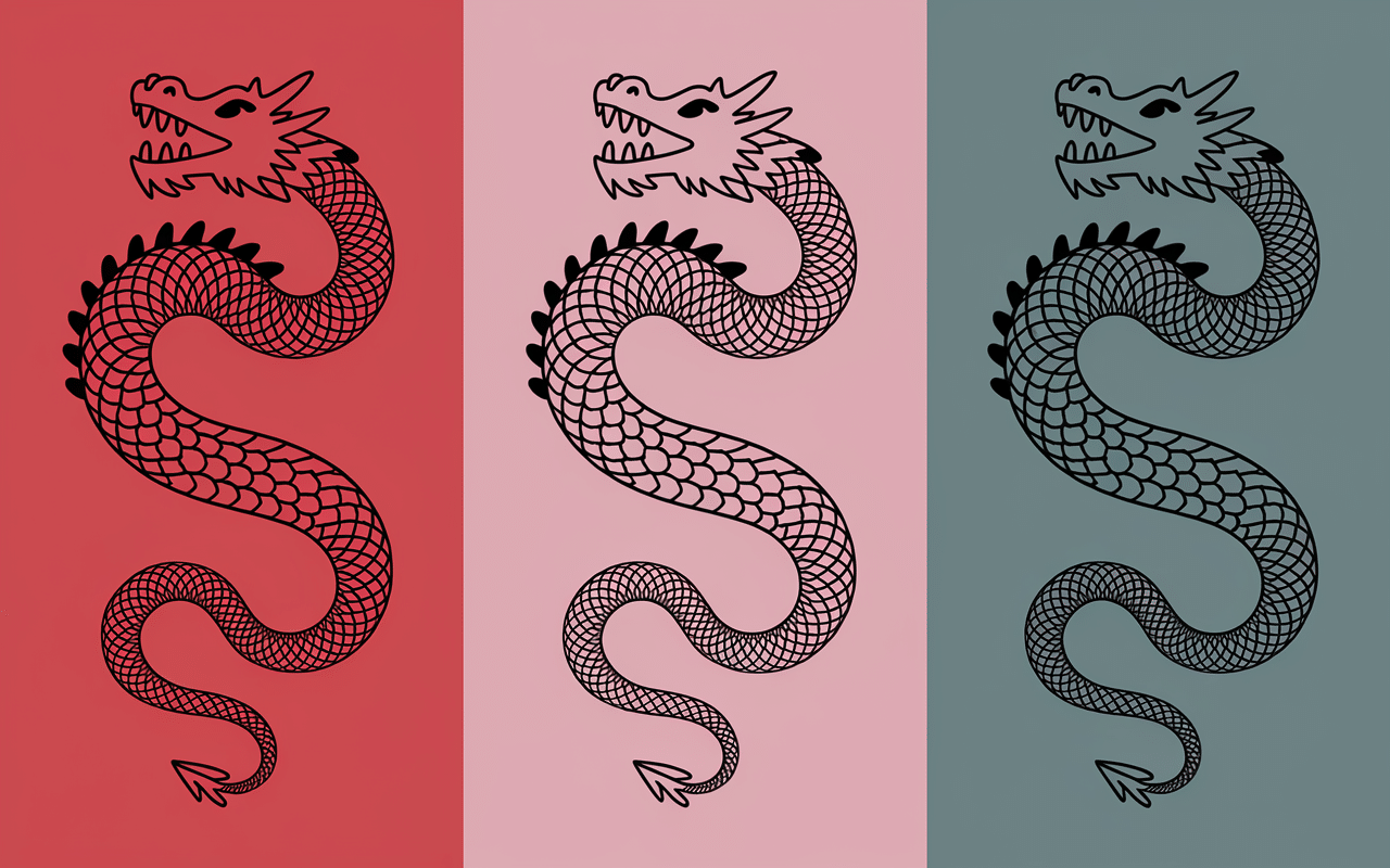 trois styles bague dragon nordique asiatique moderne dragering