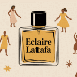 Flacon Eclaire Lattafa avec notes caramel lait vanille