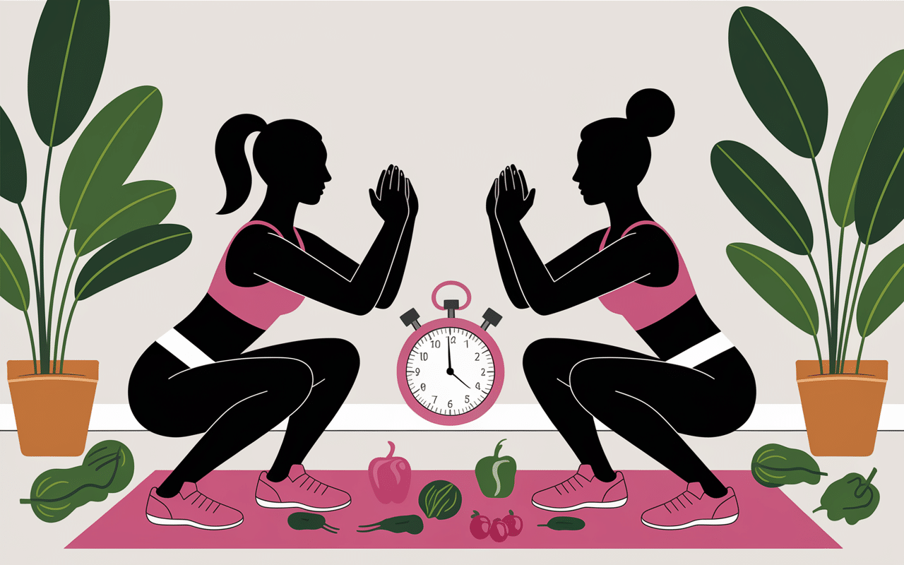 Squats et fentes pour affiner cuisses à la maison