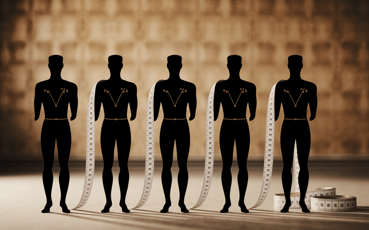 tableau morphologies taille et mesures mannequin homme