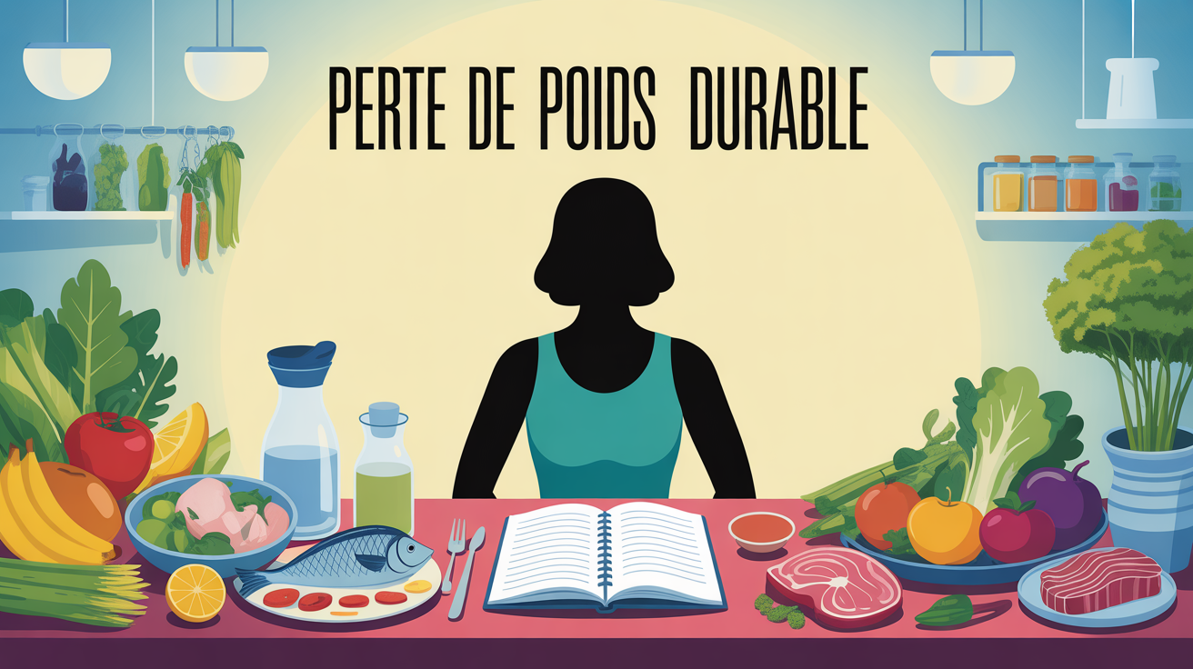 silhouette dynamique perte de poids table aliments equilibres