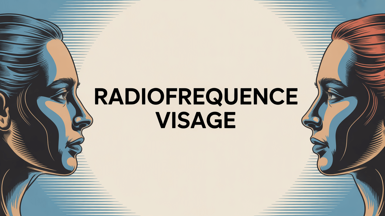 illustration radiofrequence visage tonique et naturelle