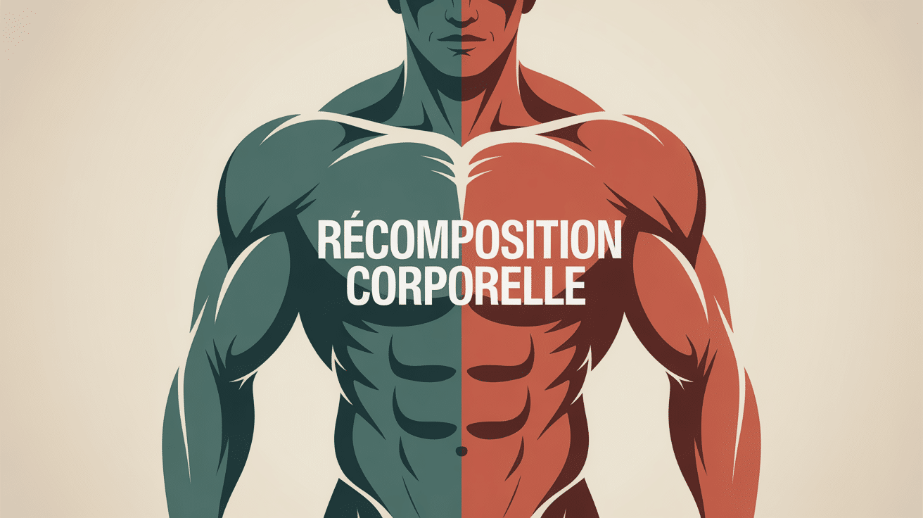Comparatif silhouette recomposition corporelle muscle graisse