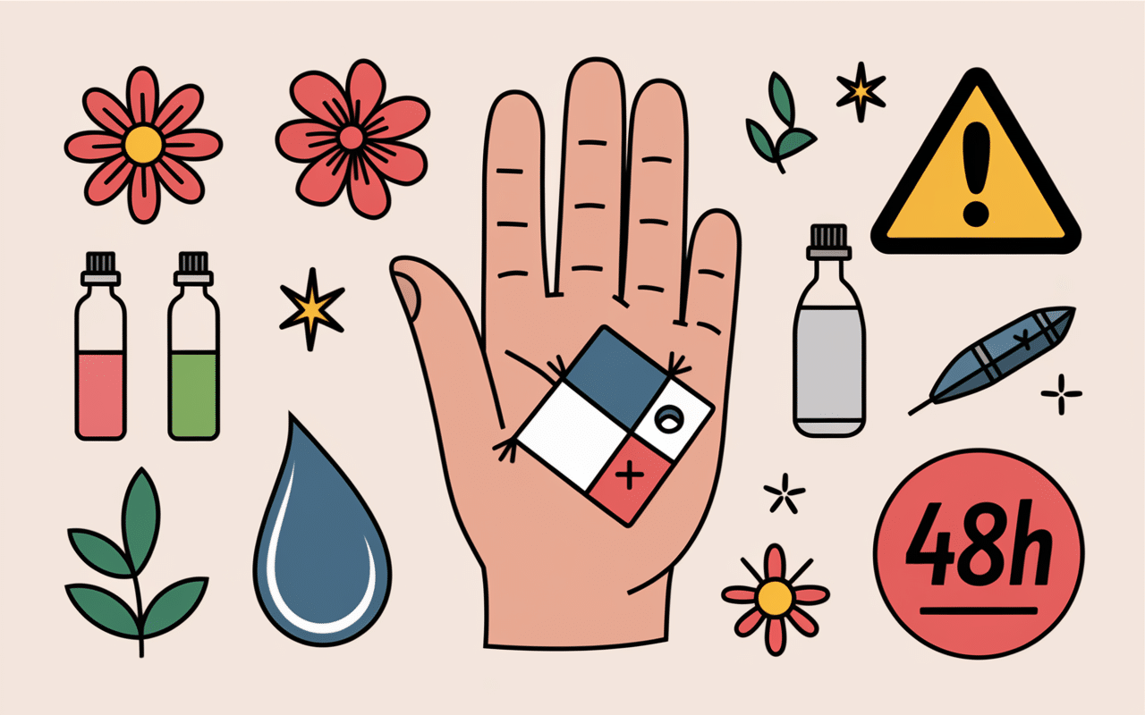 patch test cosmetique securite allergie peau sensible