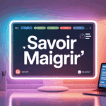 tableau de bord digital savoir maigrir sur smartphone et ordinateur