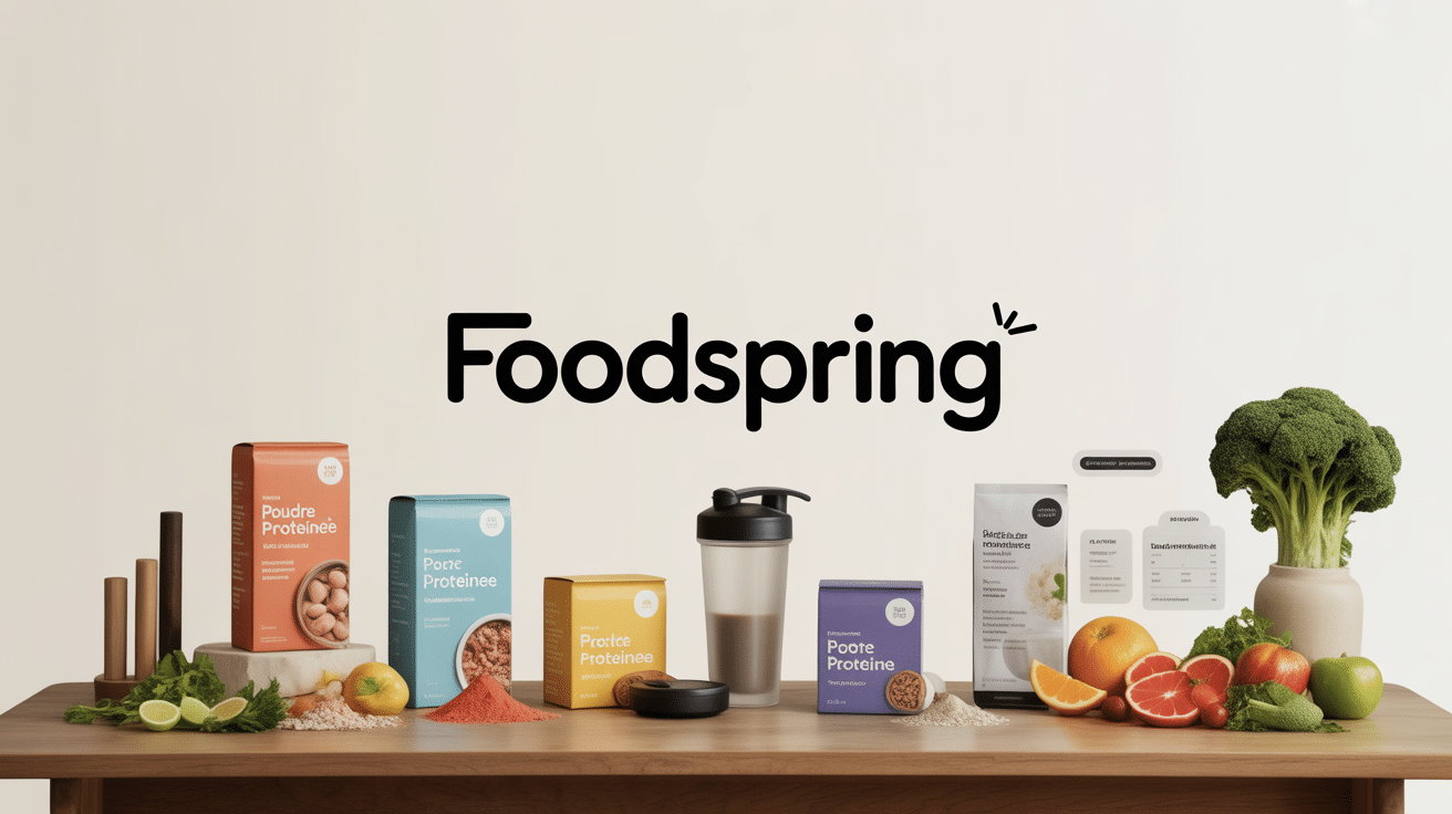 Tableau aliments analyse Foodspring comparatif proteines