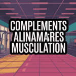Illustration salle de musculation avec complements alimentaires musculation