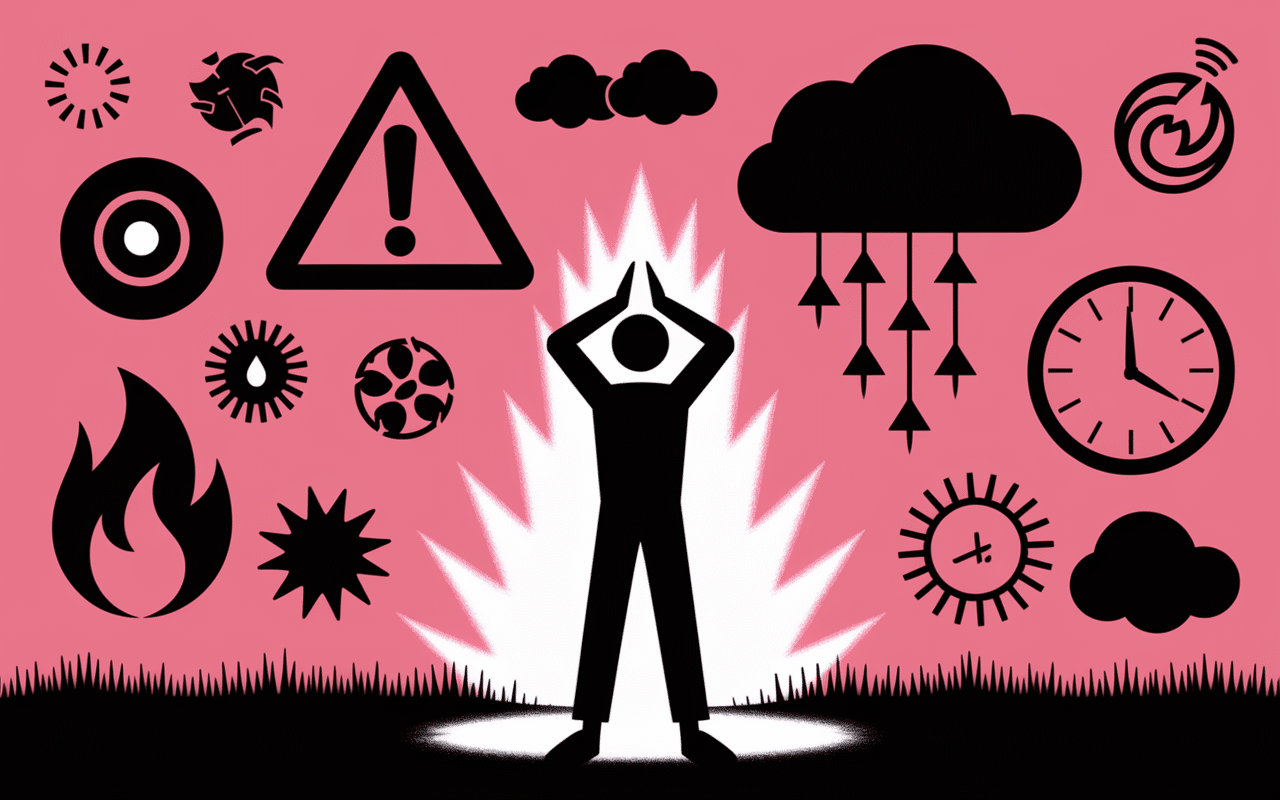 cortisol hormone stress glande surrenale illustration