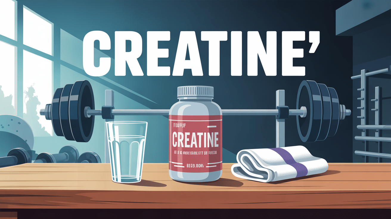 créatine dosage pour sportifs table bois ambiance fitness