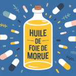 flacon huile de foie de morue capsules poissons nordiques