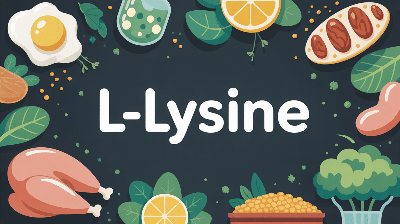 L-lysine illustration aliments riches en proteines