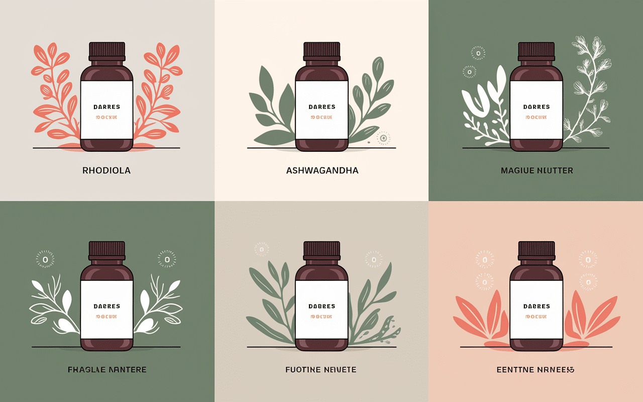 baisser cortisol complements alimentaires naturels rhodiola ashwagandha