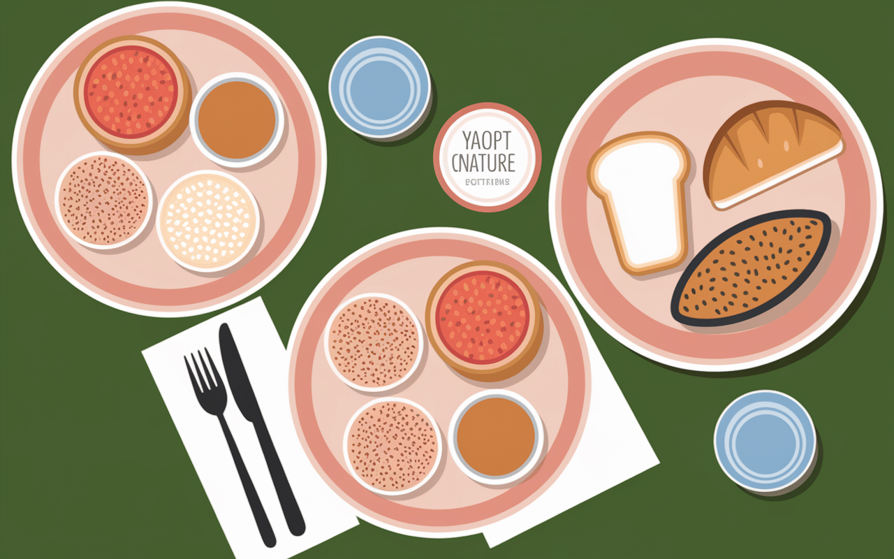 Plateaux repas menu sans residu, portions prescrites