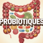 illustration microbiote capsules probiotiques