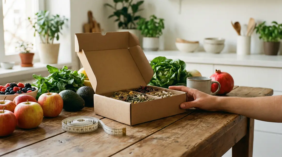 Boite Brulafine vegetaux avec fruits legumes minceur
