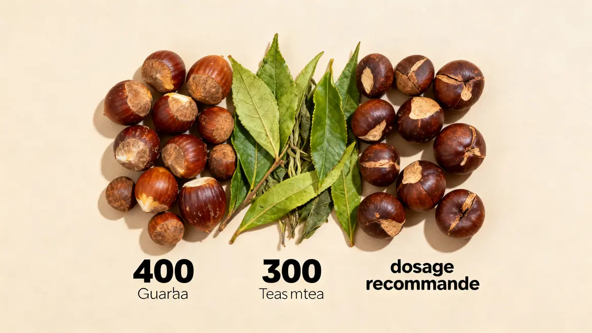 brulafine doses guarana the vert noix de cola en infographic