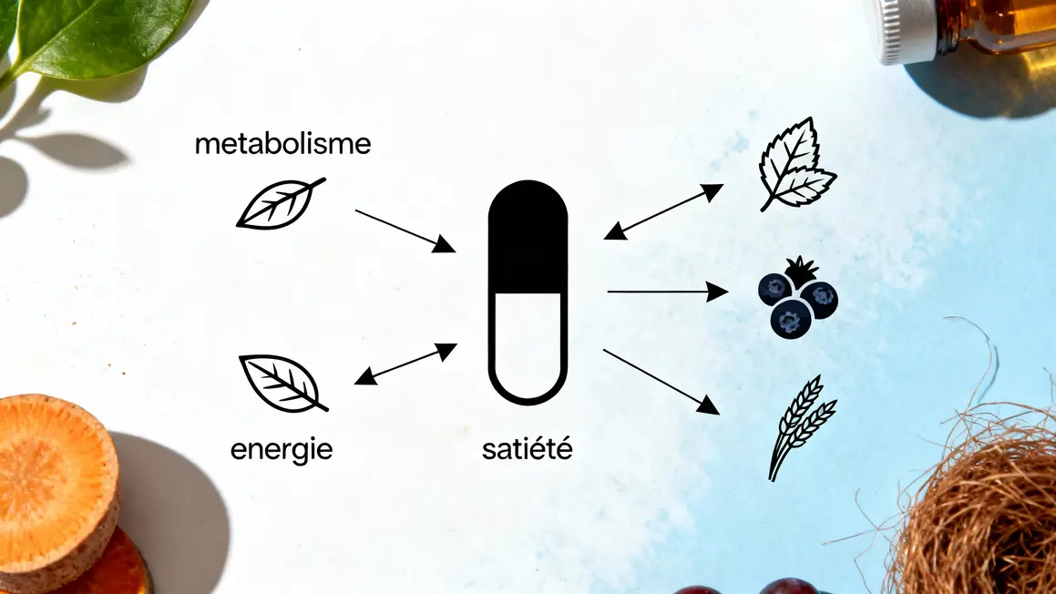 infographie ingredients brulafine capsules effets