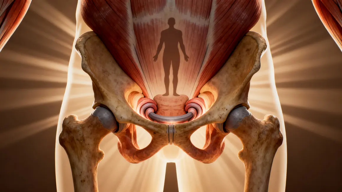 schema stylise zone anale muscles