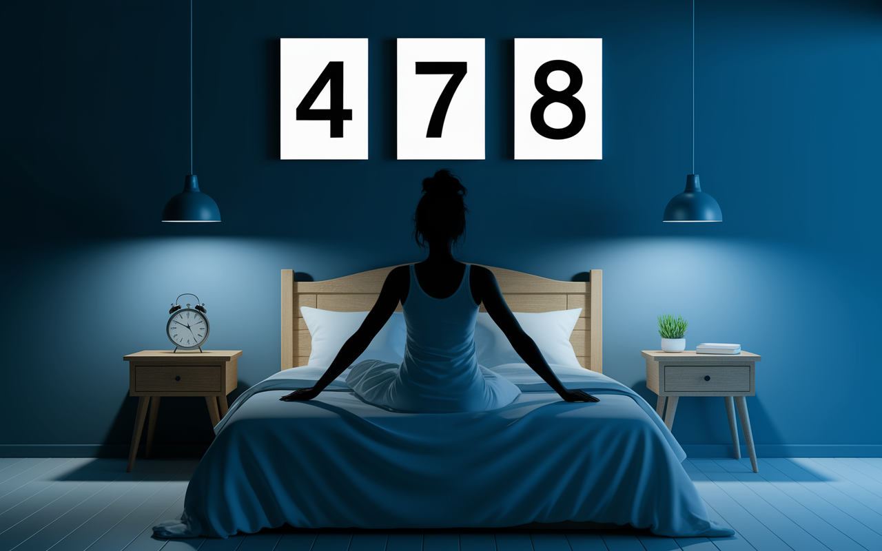 comment trouver le sommeil rapidement avec la methode 4 7 8
